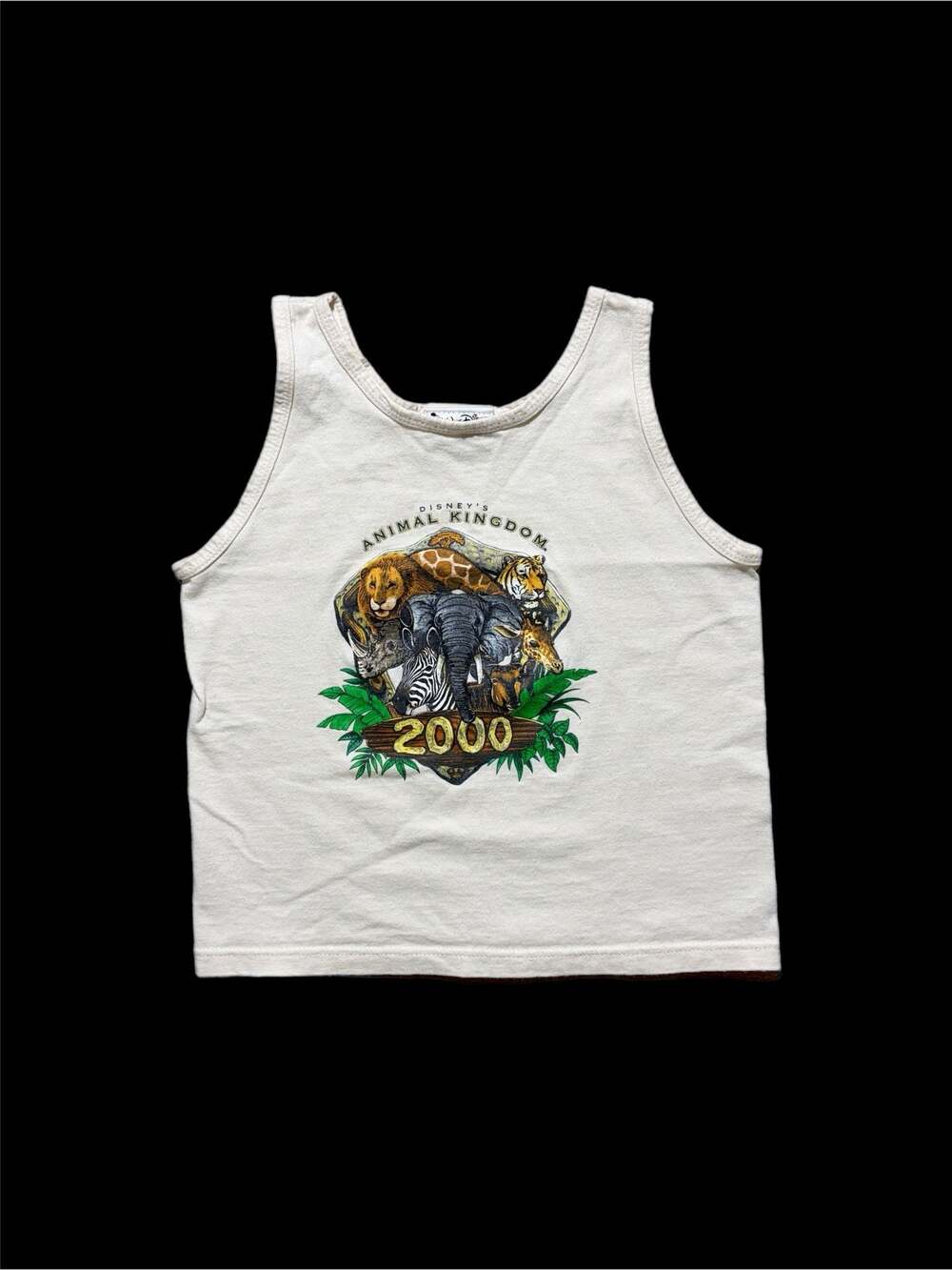 Vintage 2000 Disney's Animal Kingdom Tank Top Size XS